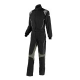 Simpson Helix Racing Suits HXY2221 Driving Suits, Racing, One-piece, Double Layer, Nomex®, Black/Gray, SFI 3.2A/5, Youth Medium, Each thumbnail 3