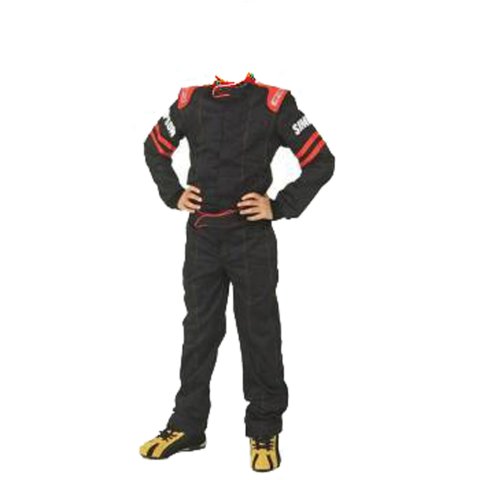 Simpson Racing Driving Suits LY23171 LEGEND II YOUTH, SML BLK/RED