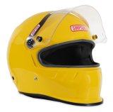 Simpson SA2020 SD1 Series Helmets 7950006 Helmet, 2020, Full Face, Yellow, Gloss Finish, Snell SA2020, X-Small, Each thumbnail 2