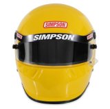 Simpson SA2020 SD1 Series Helmets 7950026 Helmet, 2020, Full Face, Yellow, Gloss Finish, Snell SA2020, Medium, Each thumbnail 4