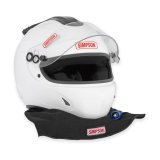 Simpson Desert Devil 3.0 Helmets 7890021 Helmets, 3.0, Composite, Full Face, White Gloss, SFI 3.5/5, Medium, Each thumbnail 1