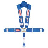 Simpson Latch & Link 5-Point Harness 29065BK Harness, Complete, Latch, V-Type, Bolt-In, Roll Bar Mount, Black, Each thumbnail 3