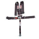 Simpson Latch & Link 5-Point Harness 29064BK Harness, Complete, Latch, Individual-Type, Wraparound, Roll Bar Mount, Black, Each thumbnail 3