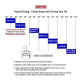 Simpson Hybrid Sport Restraints HSCHD11SASM61 Head and Neck Restraint System, Sport, Fixed quick release tether with seat belt anchor system, Quick-release Anchor, SFI 38.1, Child, Each thumbnail 1