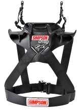 Simpson Hybrid Sport Restraints HSCHD11SASM61 Head and Neck Restraint System, Sport, Fixed quick release tether with seat belt anchor system, Quick-release Anchor, SFI 38.1, Child, Each thumbnail 2