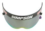 Simpson Replacement Helmet Shields 1023-17 Shield, Replacement, Iridium, Anti-fog Coating, Each thumbnail 2