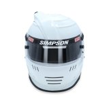 Simpson SA2020 Speedway Shark Series Helmets 7707581 Helmet, Shark, Full Face, Gloss White, Snell SA2020, X-Large, Each thumbnail 2