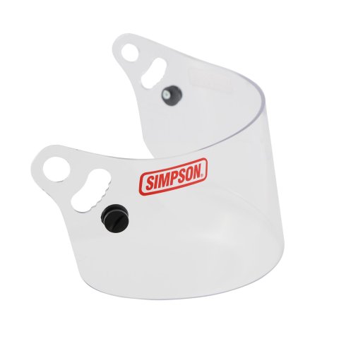 Simpson Replacement Helmet Shields VPR00 Shields, Replacement, Clear, Anti-fog Coating, Viper, Each thumbnail 1