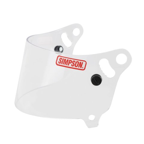 Simpson Replacement Helmet Shields VPR00 Shields, Replacement, Clear, Anti-fog Coating, Viper, Each thumbnail 2