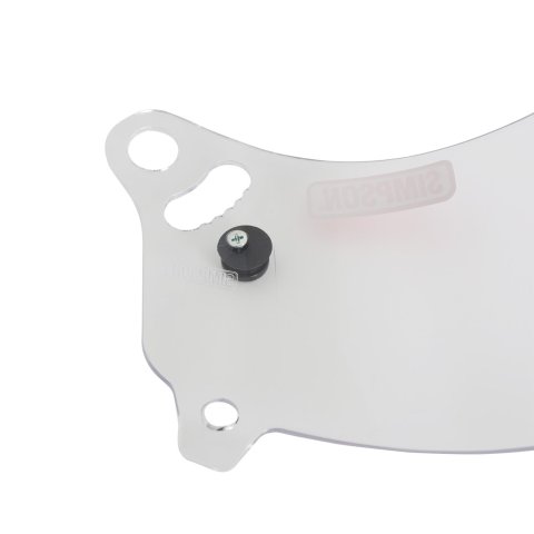Simpson Replacement Helmet Shields VPR00 Shields, Replacement, Clear, Anti-fog Coating, Viper, Each thumbnail 4