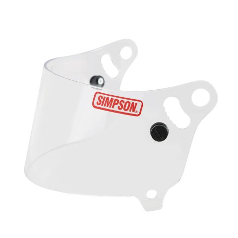 Simpson Replacement Helmet Shields VPR00 Shields, Replacement, Clear, Anti-fog Coating, Viper, Each thumbnail 8