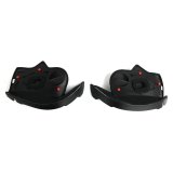 Simpson Helmet Cheek Pads GBCPLG-5 Pads, Black, 5mm Thinner, Ghost Bandit, Large, Pair thumbnail 1