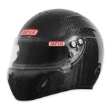 Simpson Devil Ray Carbon Fiber Helmets 787003C Helmets, Fiber, Full Face, Matte Fiber, Snell SA2020, Large, Each thumbnail 2