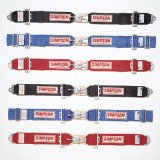 Simpson Latch & Link Lap Belts 2-Point Harness 29000R Harness, Belt, Latch, Clip-In, Floor Mount, Red, Each thumbnail 1