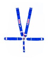 Simpson Camlock 5-Point Harness 29110BL Harness, Complete, Camlock, Individual-Type, Bolt-In, Floor Mount, Blue, Each thumbnail 2