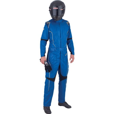 Simpson Racing Driving Suits DNA04101 DNA STD 3 LYR SUIT SMALL BLUE