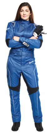 Simpson Racing Driving Suits DNA04101 DNA STD 3 LYR SUIT SMALL BLUE thumbnail 3