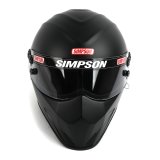 Simpson SA2020 Diamondback Series Helmets 7297128 Helmet, Diamondback, Full Face, Matte Black, Snell SA2020, Large, Each thumbnail 1