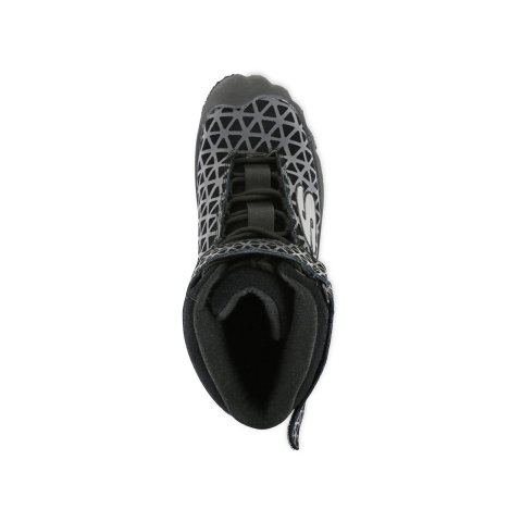 Simpson Pit Dominator Crew Shoes PD600K Shoes, Dominator, Mid-Top Style, Black/Silver, US Men's Shoe Size 6, Pair thumbnail 9