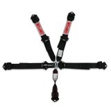 Simpson Double Pull Down Latch and Link SFI 5-Point Harness 12LD5WB Harness, Complete, Latch. 5 Point, 2.00 Should Belt, 2.00 Lap Belt, Individual-Type, Bolt-In, Floor/Roll Bar Mount, Black, Each thumbnail 4