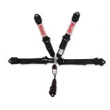 Simpson Double Pull Down Latch and Link SFI 5-Point Harness 12LD5WC Harness, Complete, Latch. 5 Point, 2.00 Should Belt, 2.00 Lap Belt, Individual-Type, Clip-In, Floor/Roll Bar Mount, Black, Each thumbnail 6
