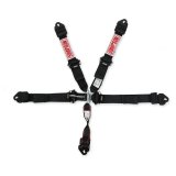 Simpson Double Pull Down Latch and Link SFI 5-Point Harness 12LD5WC Harness, Complete, Latch. 5 Point, 2.00 Should Belt, 2.00 Lap Belt, Individual-Type, Clip-In, Floor/Roll Bar Mount, Black, Each thumbnail 7