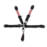 Simpson Double Pull Down Latch and Link SFI 5-Point Harness 12LD5WC Harness, Complete, Latch. 5 Point, 2.00 Should Belt, 2.00 Lap Belt, Individual-Type, Clip-In, Floor/Roll Bar Mount, Black, Each thumbnail 8