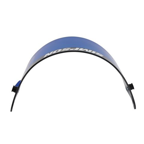 Simpson Replacement Helmet Shields 89503 Visor, Plastic, Iridium, SD1 Bandit Series, Each thumbnail 4