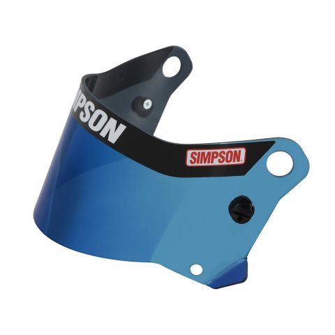 Simpson Replacement Helmet Shields 89503 Visor, Plastic, Iridium, SD1 Bandit Series, Each thumbnail 7