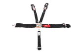 Simpson Latch & Link 5-Point Harness 29061BK Harness, Complete, Latch, Individual-Type, Bolt-In, Floor Mount, Black, Each thumbnail 3