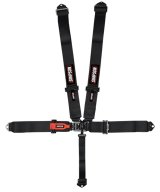 Simpson Latch & Link 5-Point Harness 29063BK1X Harness, Complete, 5-Point, Latch, Individual-Type, Bolt-In, Black, Black Hardware, Each thumbnail 1