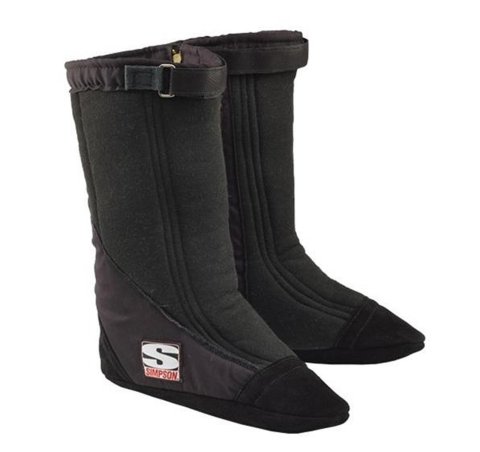 Simpson Racing Driving Shoes & Boots 37021MLK and Boots, HOLESHOT DRAG BOOT MEDIUM-LARGE