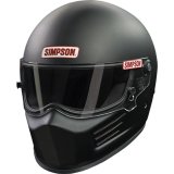 Simpson SA2020 Super Bandit Series Helmets 7210028 Helmet, Bandit, Full Face, Matte Black, Snell SA2020, Medium, Each thumbnail 2