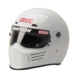 Simpson SA2020 Super Bandit Series Helmets 7210031 Helmet, Bandit, Full Face, Gloss White, Snell SA2020, Large, Each thumbnail 4