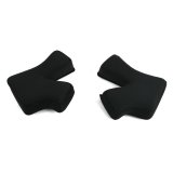 Simpson Helmet Cheek Pads OB30CPML Pads, Black, Outlaw, 30mm, Medium, Large, Pair thumbnail 2