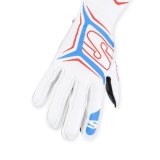 Simpson Magnata Racing Gloves MGZW Driving Gloves, Gloves, One Layer, Nomex®, Blue/White, FIA 8856-2018, SFI 3.5/5, 2X-Large, Pair thumbnail 4