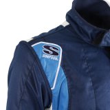Simpson Supercoil Racing Suits SC04201 Driving Suit, Supercoil, One-piece, Double Layer, Nomex, Navy/Bush Blue/White, SFI 3.2A/5, Men's Medium, Each thumbnail 1