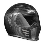 Simpson Motorcycle Outlaw Bandit Carbon Fiber Helmets OB3CXL Helmet, Bandit, Full Face, Fiber, Snell M2020, X-Large, Each thumbnail 1