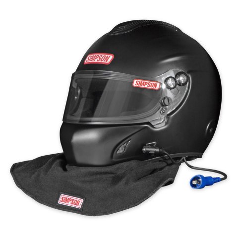 Simpson Desert Devil 3.0 Helmets 7890028 Helmets, 3.0, Composite, Full Face, Black Matte, SFI 3.5/5, Medium, Each thumbnail 1