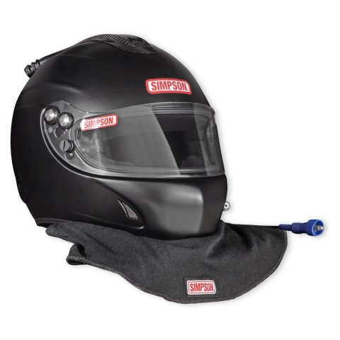 Simpson Desert Devil 3.0 Helmets 7890028 Helmets, 3.0, Composite, Full Face, Black Matte, SFI 3.5/5, Medium, Each thumbnail 3
