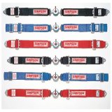 Simpson Camlock Lap Belts 2-Point Harness 32000BK Harness, Belt, Camlock, Clip-In, Floor Mount, Black, Each thumbnail 1