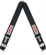Simpson Camlock Shoulder 2-Point Harness 33005P Harness, Belts, Camlock, V-Type, Bolt-In, Roll Bar Mount, Platinum, Each thumbnail 1