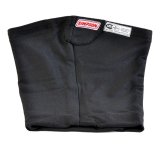 Simpson Helmet Skirts 23013BK Skirt, Outer, SFI 3.3/5, Nomex, Black, Contoured Design, Each thumbnail 1