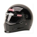 Simpson SA2020 Super Bandit Series Helmets 7210022 Helmet, Bandit, Full Face, Gloss Black, Snell SA2020, Medium, Each thumbnail 3
