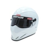 Simpson SA2020 Diamondback Series Helmets 7297121 Helmet, Diamondback, Full Face, Gloss White, Snell SA2020, Large, Each thumbnail 2