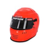 Simpson SA2020 Speedway Shark Series Helmets 770734S Helmet, Shark, Full Face, Safety Orange, Gloss, Snell SA2020, X-Large, Each thumbnail 1