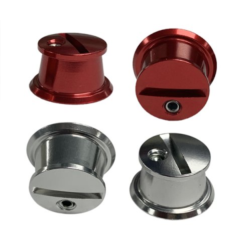 Simpson Racing Tear-Offs 98024R TEAR OFF W/SET SCREW RED