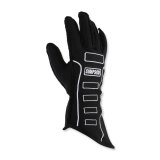 Simpson Competitor Racing Gloves 21300ZK-O Driving Gloves, Competitor, Double Layer, Nomex®, Black, SFI 3.3/5, 2X-Large, Pair thumbnail 8
