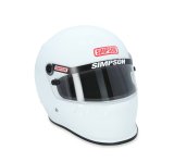 Simpson SA2020 SD1 Series Helmets 7950031 Helmet, 2020, Full Face, White, Gloss Finish, Snell SA2020, Large, Each thumbnail 7