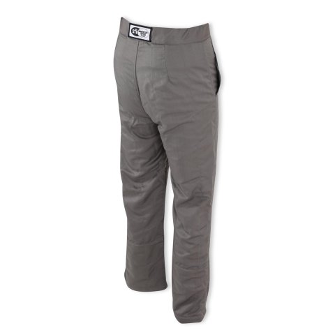 Simpson Racing Classic SFI-5 Pants SF55513 Driving Pants, SFI-5, Satin/Twill , Multiple Layers, Nomex, Gray, SFI 3.2A/15, Men's 2X-Large, Each thumbnail 1